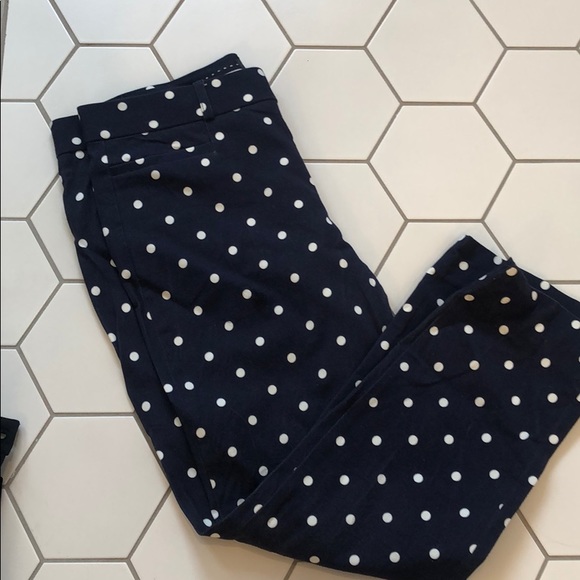 Banana Republic Pants - Banana Republic Polka Dot Dress Pants